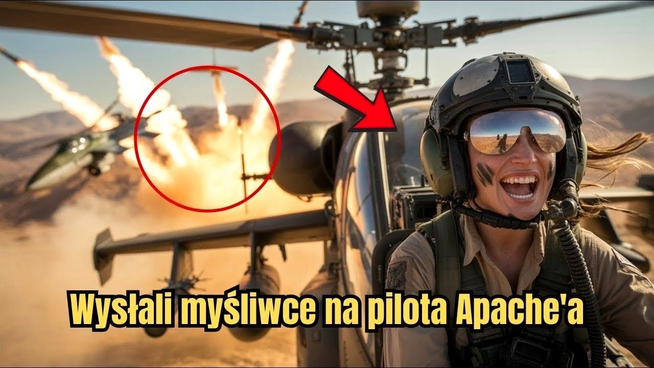 Wysłali myśliwce na pilota Apache'a – usłyszeli śmiech, zanim zostali zniszczeni.
