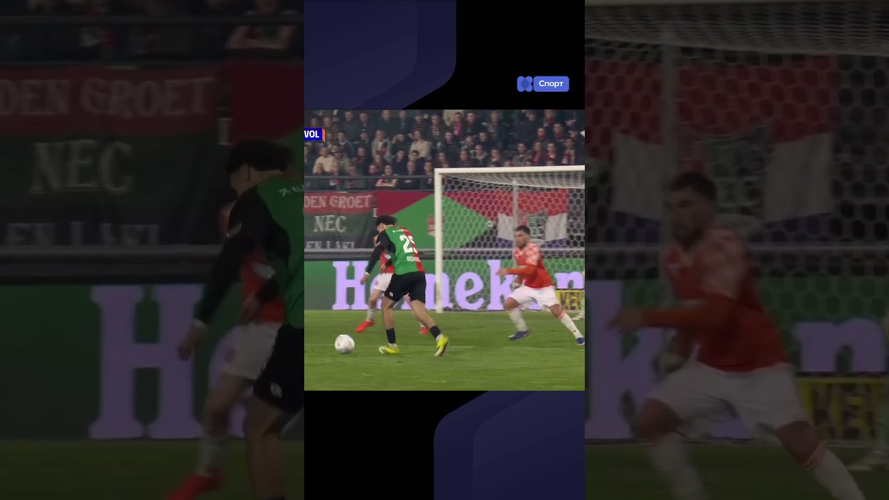 Без шансів для воротаря #Nijmegen #fcVolendam #eredivisie #київстартб #футбол #goal #sports #спорт