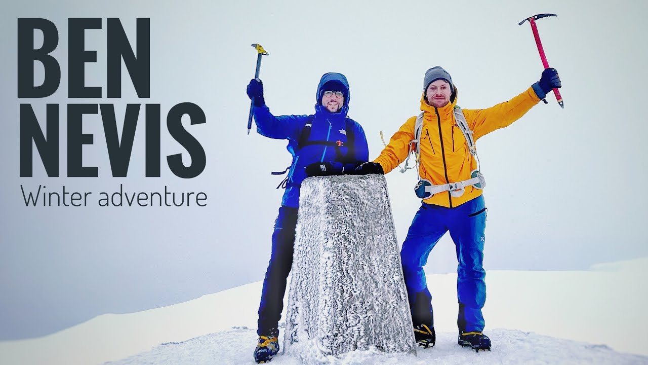 🏴󠁧󠁢󠁳󠁣󠁴󠁿 Ben Nevis (1,345m) Winter mountaineering adventure