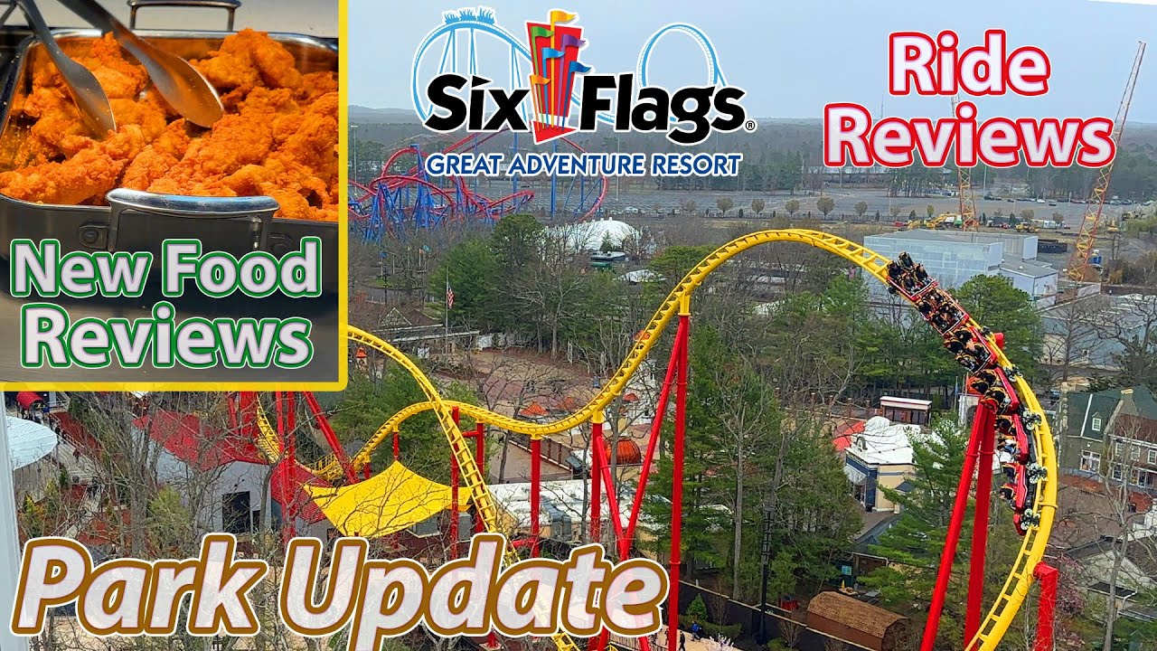 Six Flags Great Adventure | Park Update | April 6th, 2025