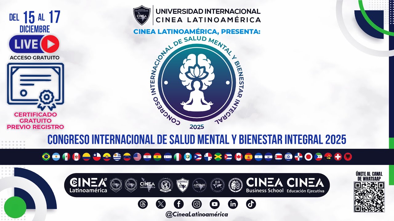 CONGRESO INTERNACIONAL DE SALUD MENTAL Y BIENESTAR INTEGRAL 2025