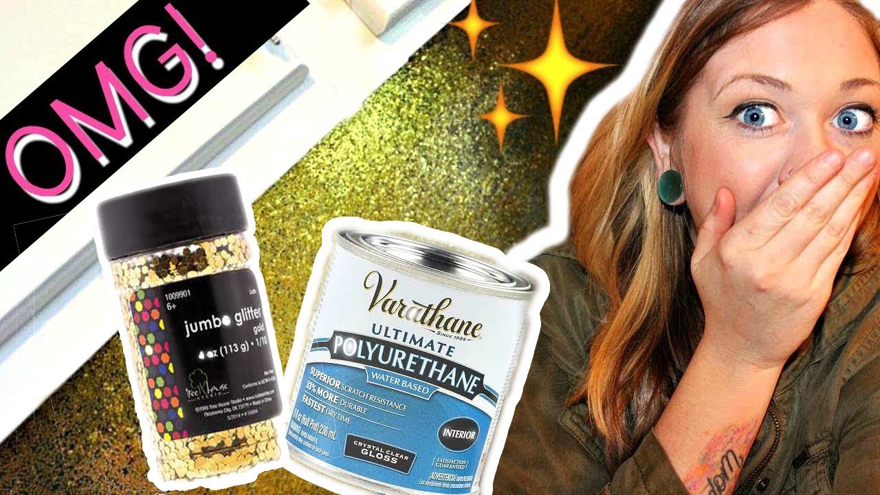 DIY GLITTER BACKSPLASH!?! | SO EASY + CHEAP | DIY KITCHEN MAKEOVER  Laci Jane