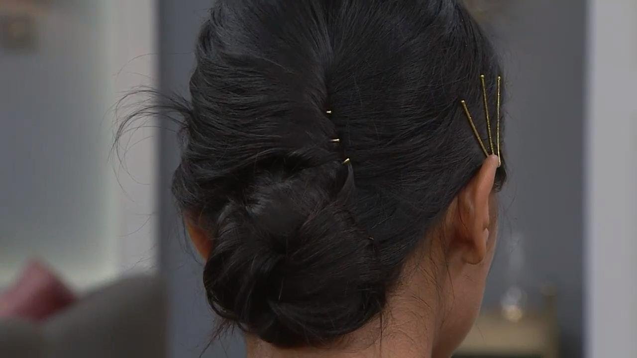 A bobby pin hair guide that will blow your mind