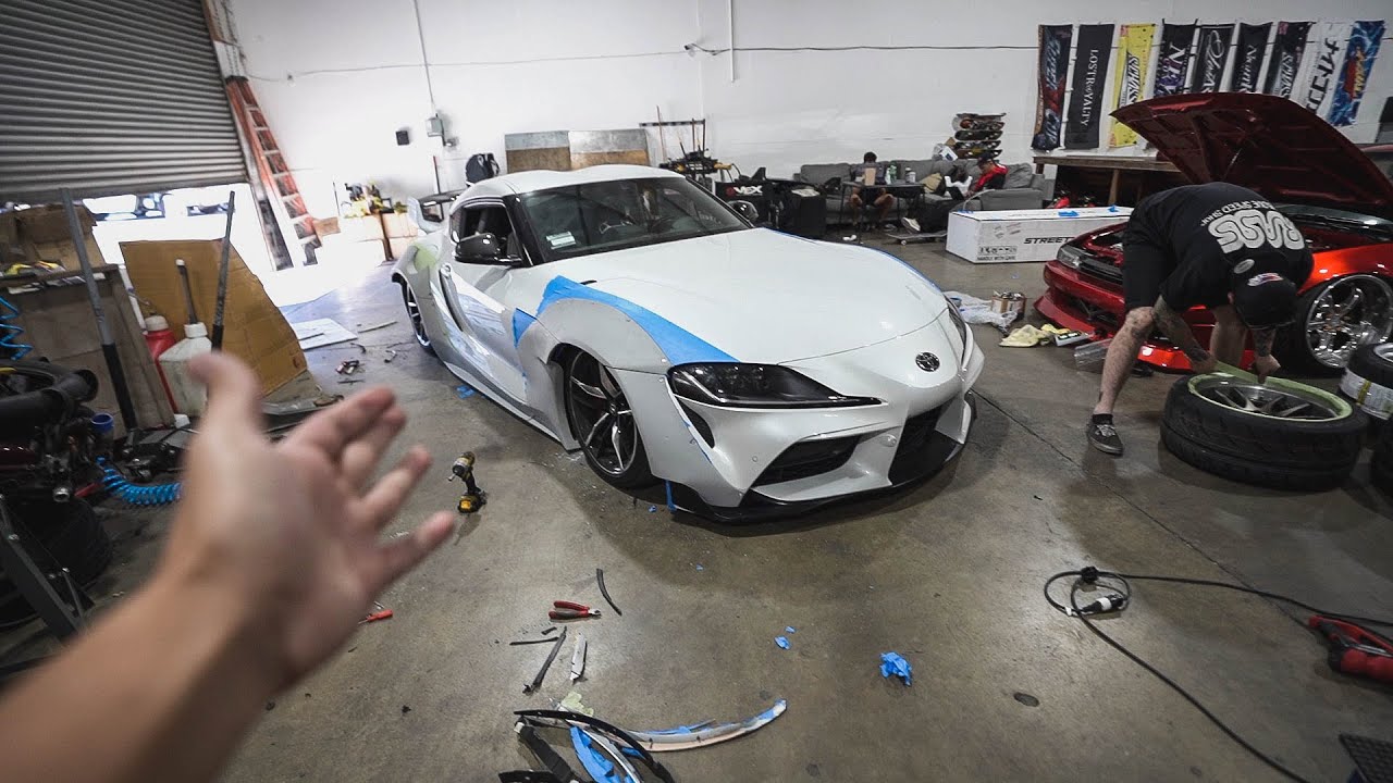 Cutting my 2020 Supra for the StreetHunter Kit!