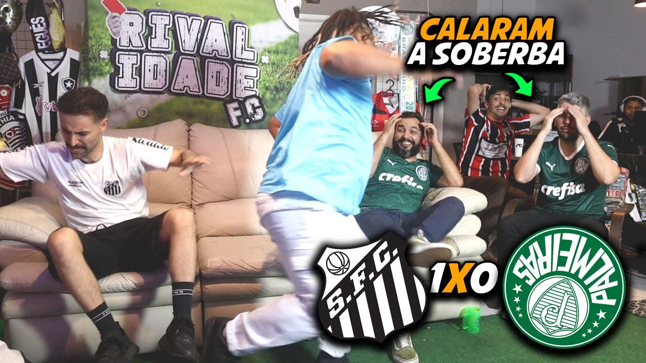 React Santos 1x0 Palmeiras | Melhores momentos | Gols | Brasileir&atilde;o