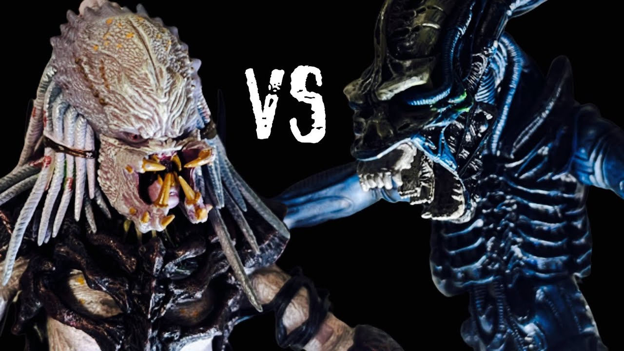 PREDATOR VS GORILLA ALIEN COMPLETE【STOP MOTION】【NECA】