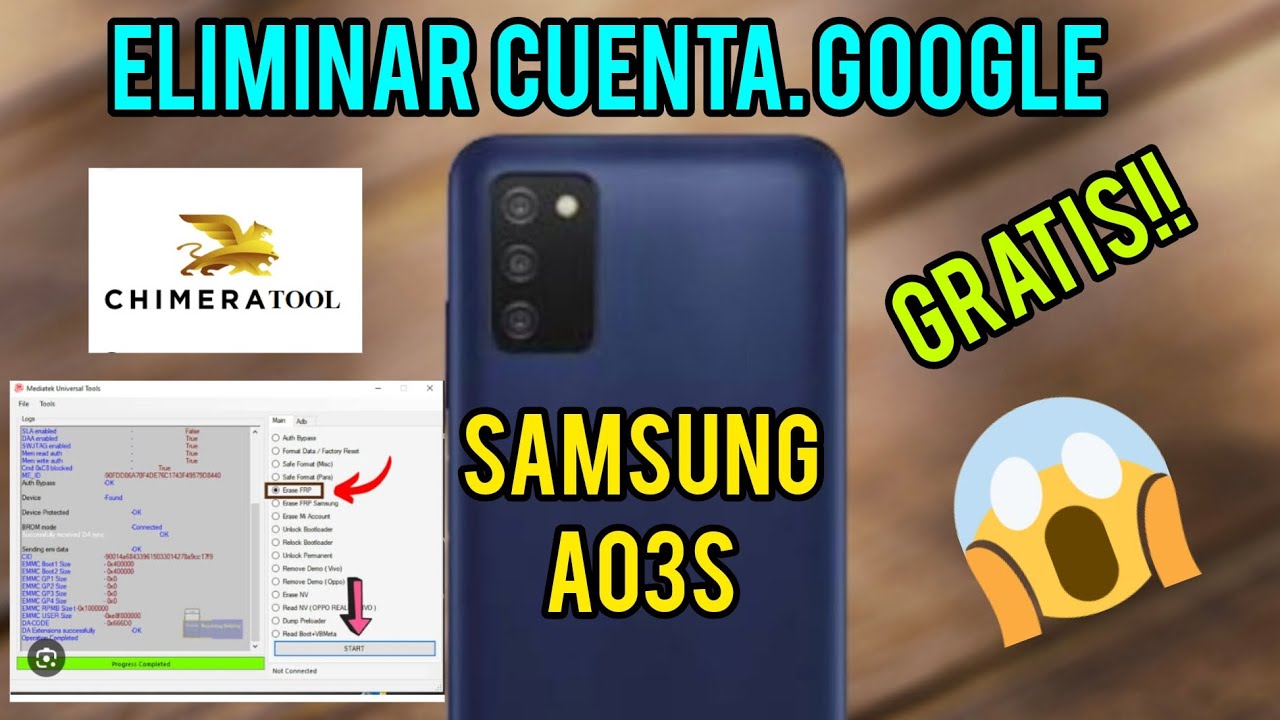 Eliminar Cuenta Google Samsung A037M funciona para A01,02,03. en 2023