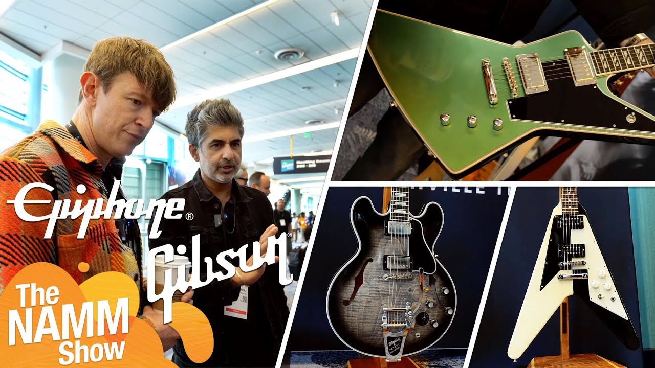NAMM 2026 | Gibson & Epiphone: New Artist & Core Line Models!