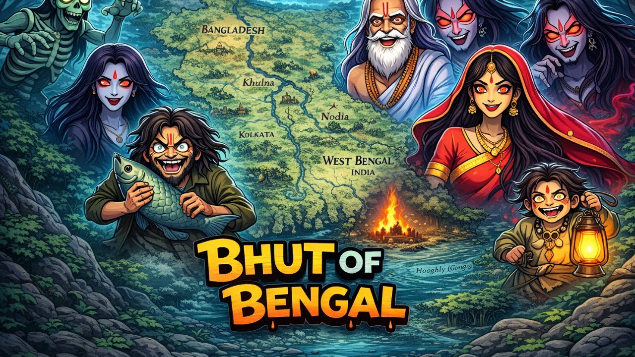 The Bengali Ghost Universe: A Folklore Guide