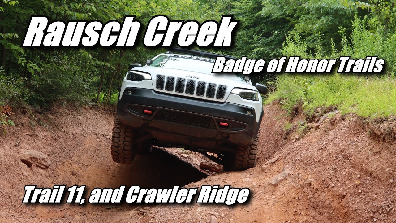 Rausch Creek Offroad Park, Trail 11, and Crawler Ridge, 2019 Jeep Cherokee Trailhawk Elite 4x4