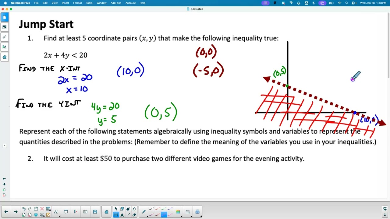 Jan. 28 - 5.3 Notes