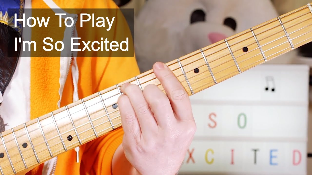 'I'm So Excited' The Pointer Sisters Guitar Lesson
