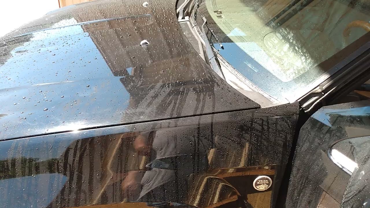 Carwash after using Nu Finish polish and next Nu Finish Ceramic spray for a final protection coating