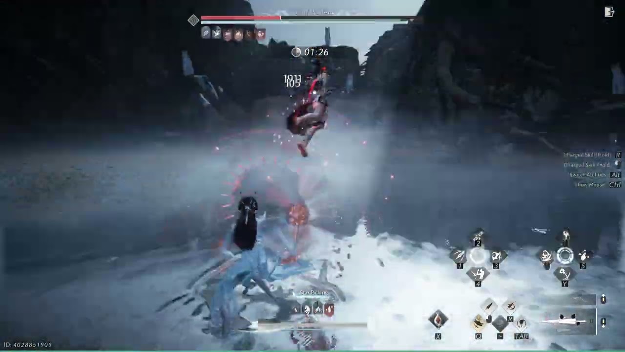 Where Winds Meet | No Damage Wolf Maiden with Silkbind - Jade (Vernal Umbrella - Inkwell Fan)