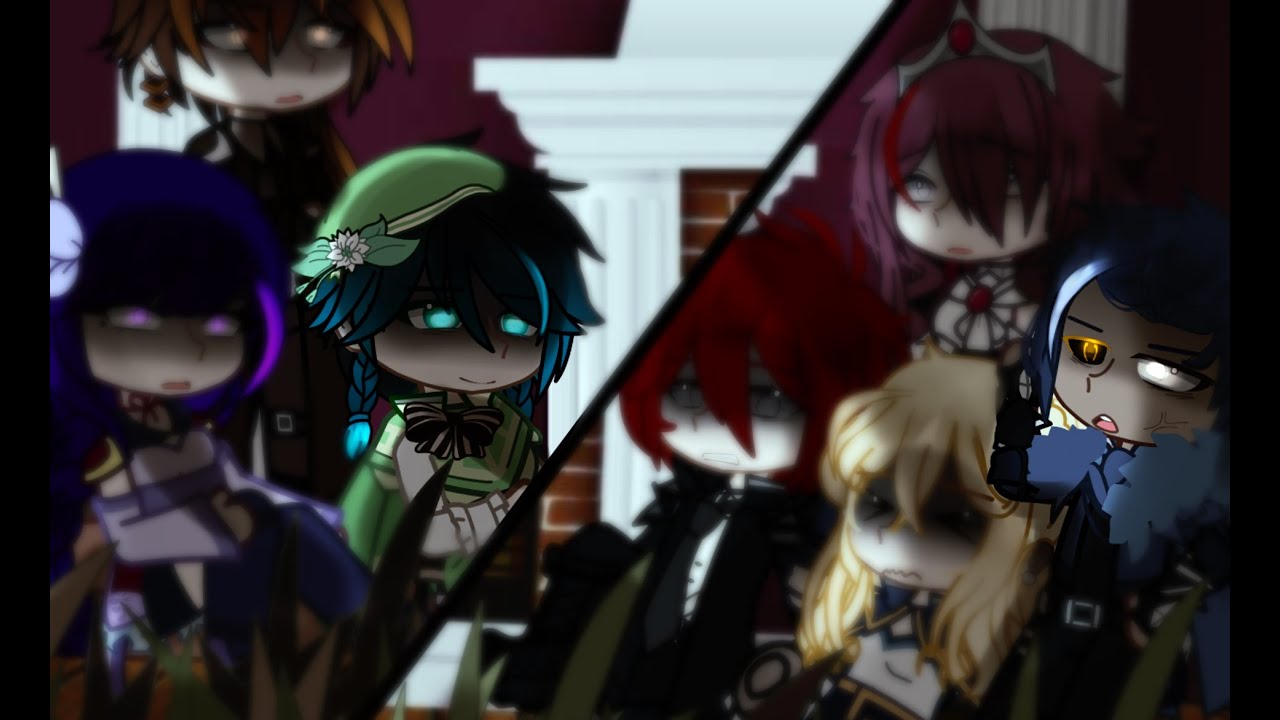 Genshin impact react to Venti//part 2?//no ship//angst, yes.