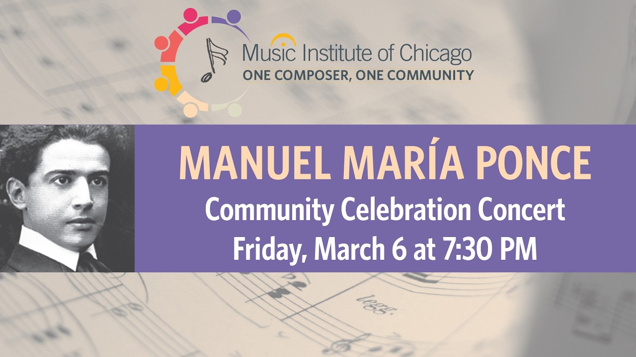 One Composer, One Community Celebration Concert: March 6, 2026