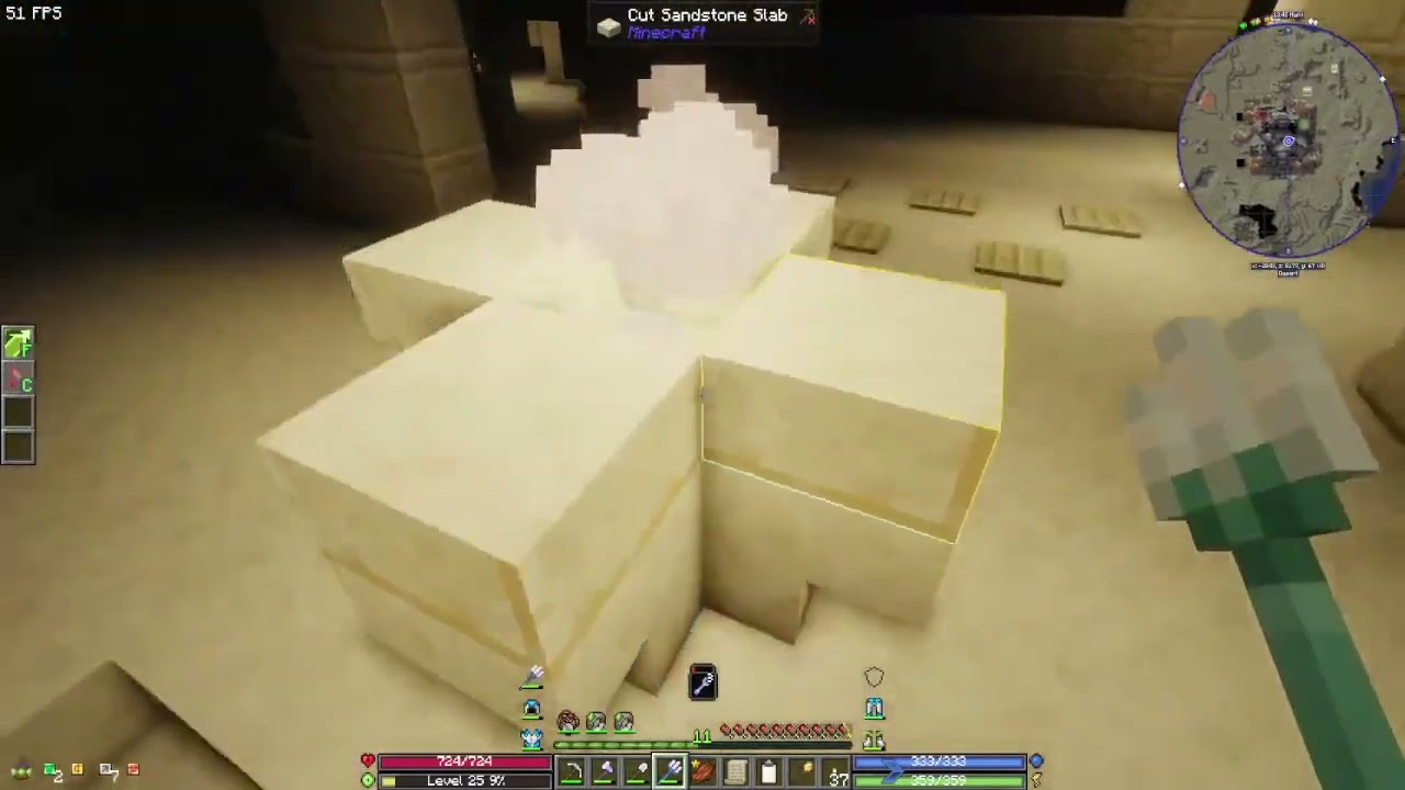 craft to exile 2 Raided a pyramid and went to the nether!