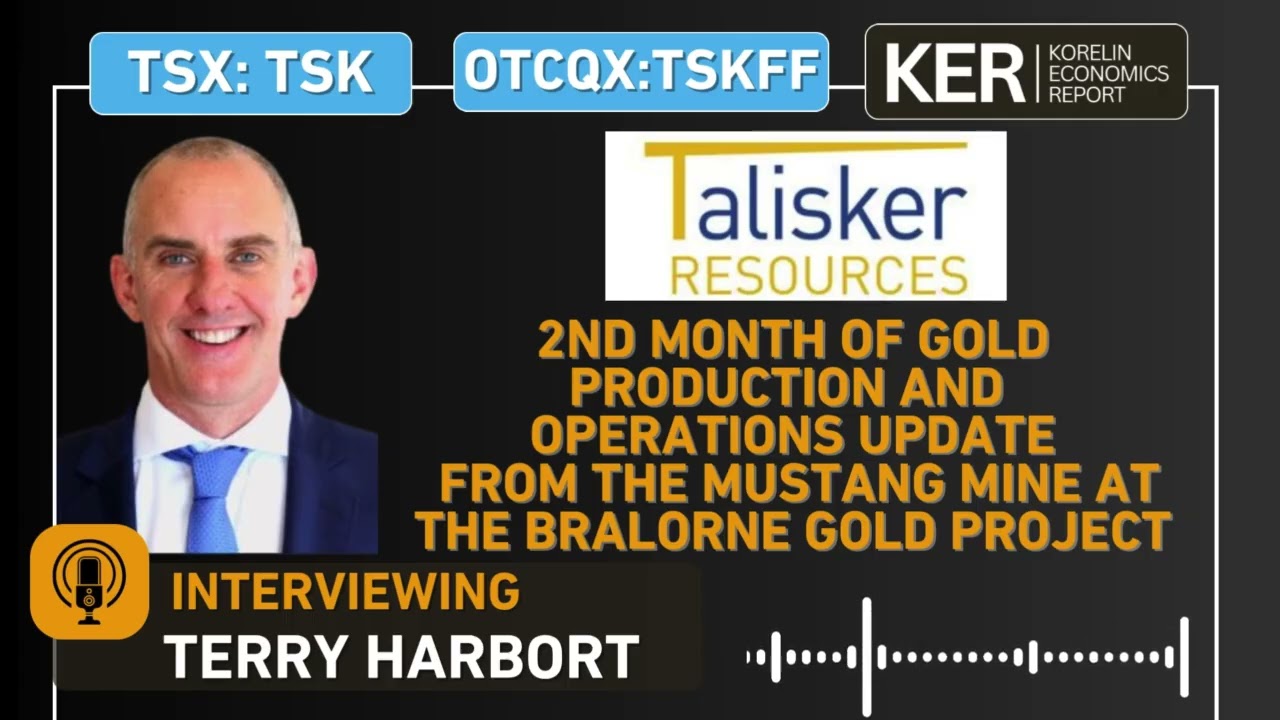 Talisker Resources – второй месяц добычи золота и обзор операционной деятельности на руднике Мустанг
