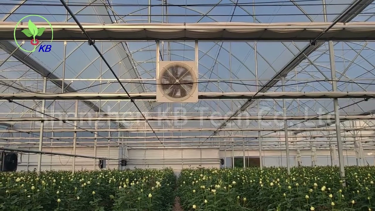 DelftAero Axial fan —— Designed for efficient Greenhouse ventilation
