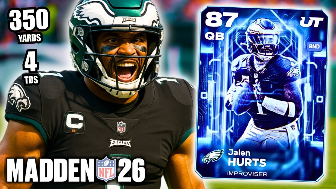 JALEN HURTS HAS ICE IN HIS VEINS IN MADDEN 26 ULTIMATE TEAM... *OVERTIME THRILLER*