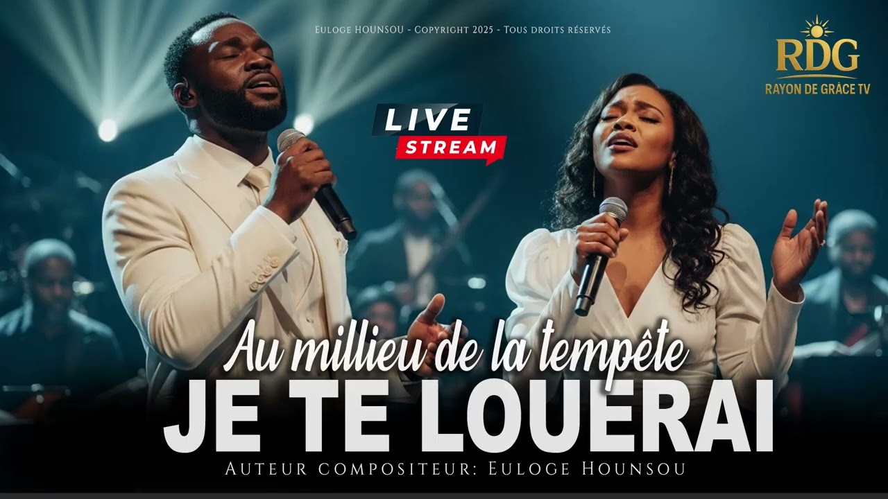 Au Milieu de la Tempête, Je Louerai | Chant d’Adoration Puissant qui Restaure les Cœurs