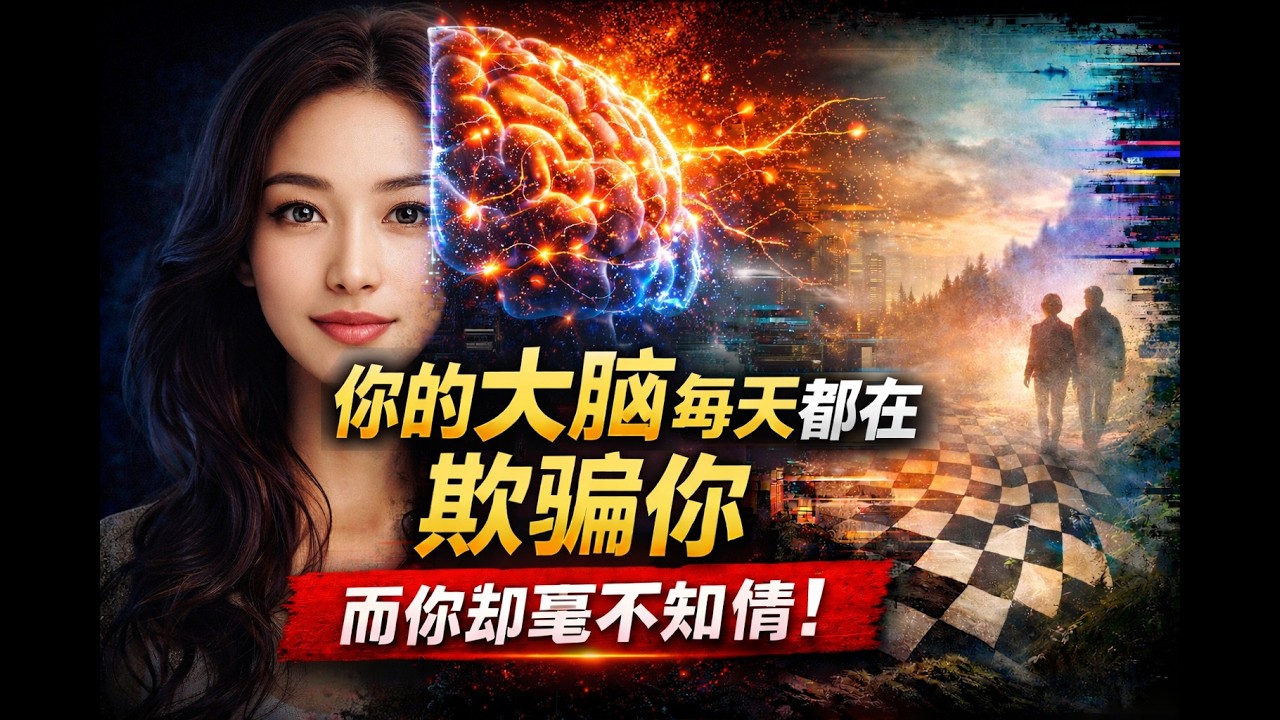 你的大脑每天都在欺骗你，而你却毫不知情！