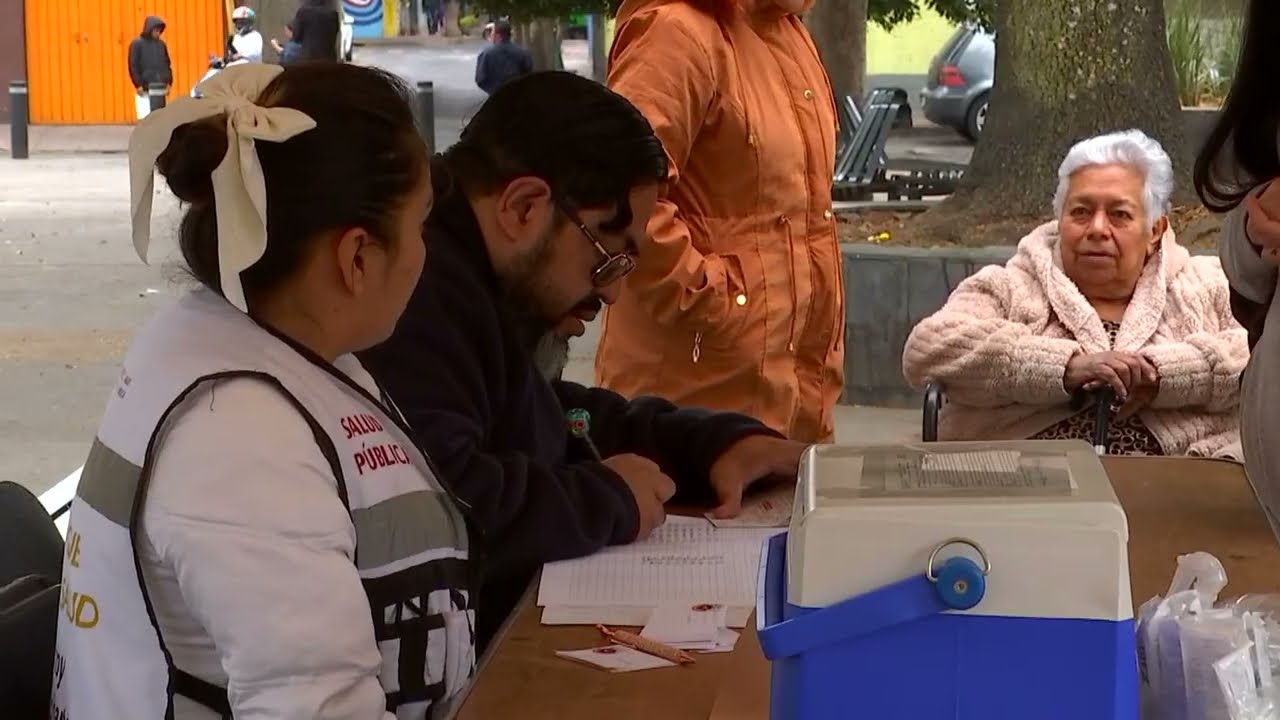 Despliega Gobierno de la CDMX dos mil módulos de vacunación contra el sarampión