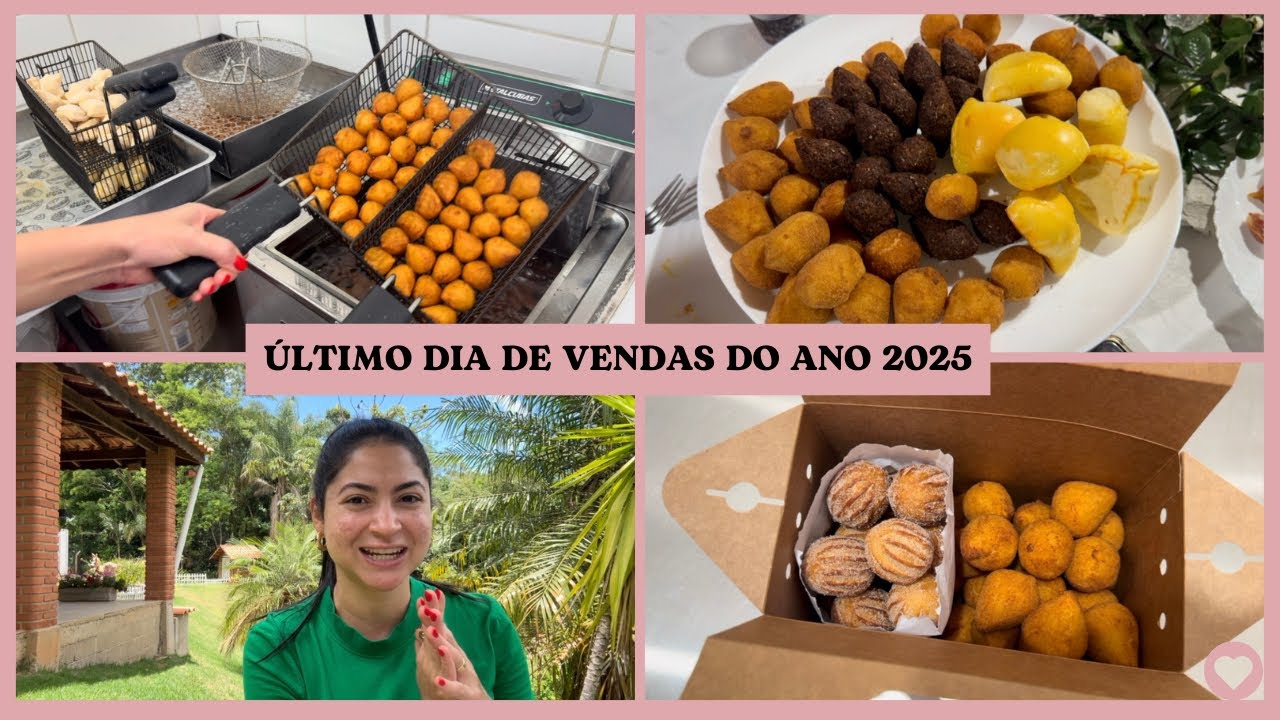 O DELIVERY BOMBOU 31/12 🎉🙌🏻🤩 | Provando os salgados da concorrência kkkk 