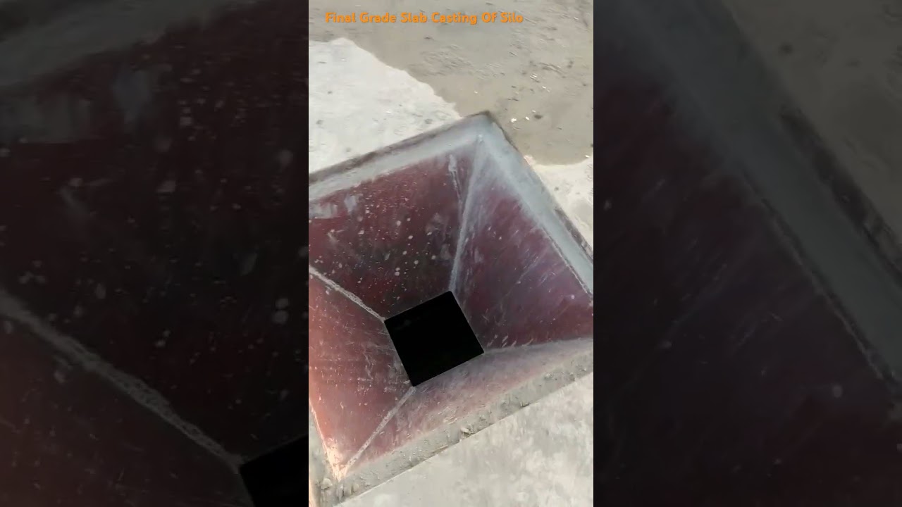 Final Grade Slab Casting of Silo #construction #shorts #technology