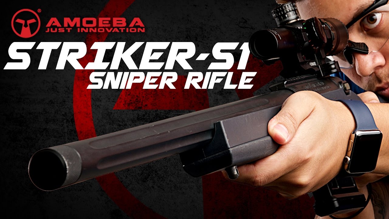 Amoeba 'STRIKER' S1 Sniper Rifle - The Only Sniper You'll Need? - RedWolf Airsoft RWTV