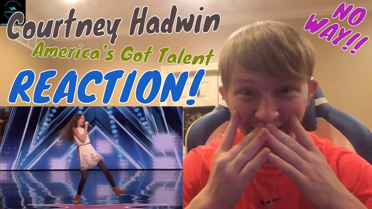 Courtney Hadwin: 13-Year-Old Golden Buzzer Winning Performance REACTION!