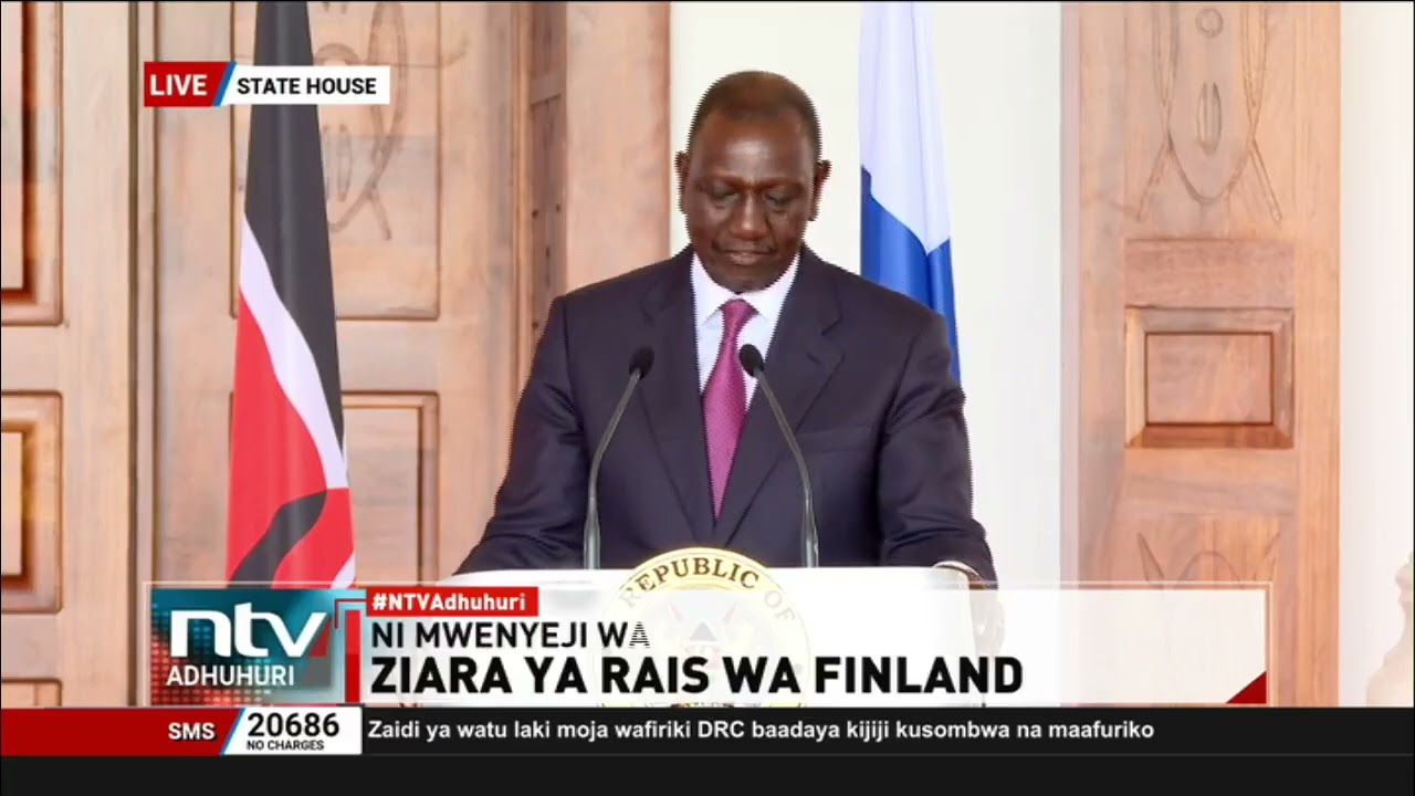 Rais Ruto ampokea mwenzake wa Finland Alexander Stubb katika ikulu Nairobi