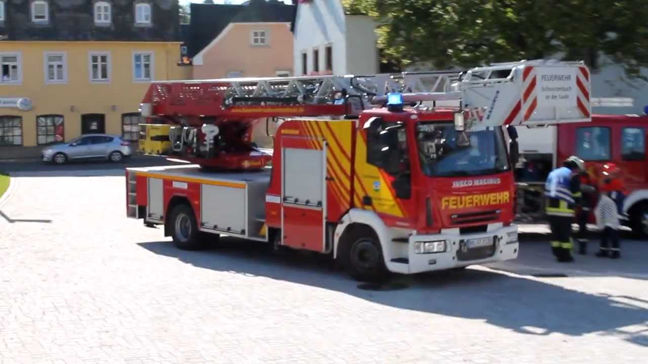 Einsatzübung Jugendfeuerwehr in Schwarzenbach/Saale