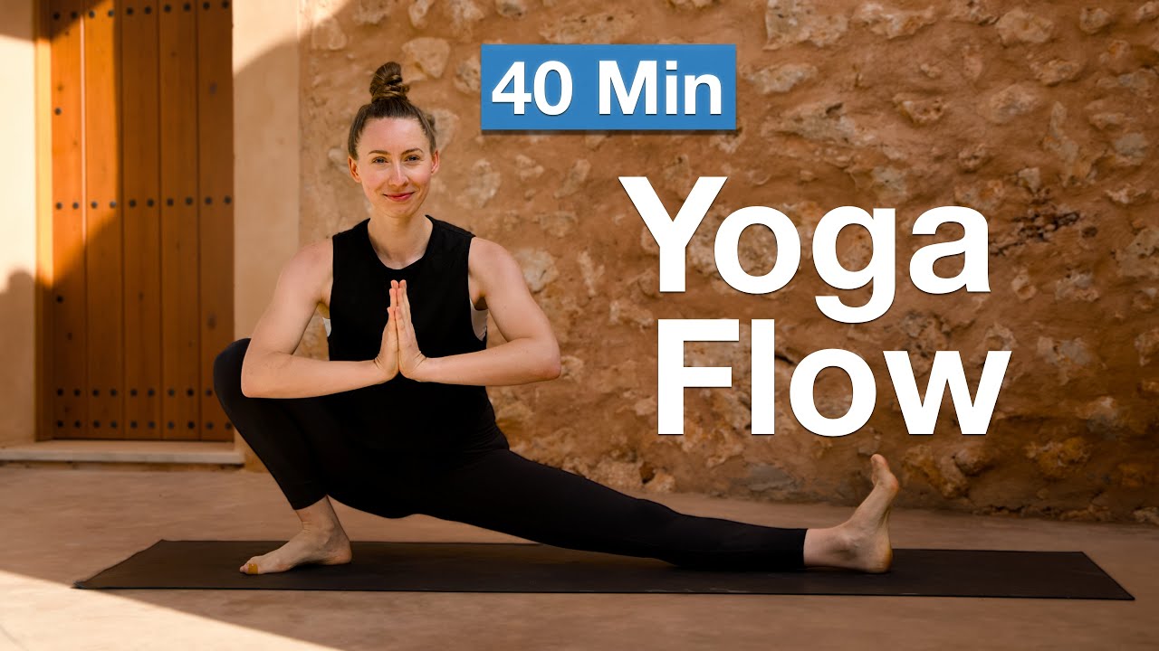 40 Min Yoga für jeden Tag 🧘🏼 | Ganzkörper Flow für alle Level | Kraft & Flexibilität (Daily Yoga)