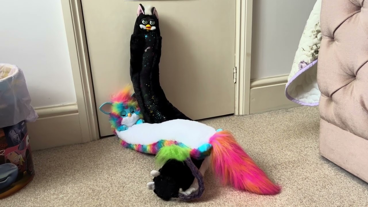 DJ Furby Meets a Long Furby