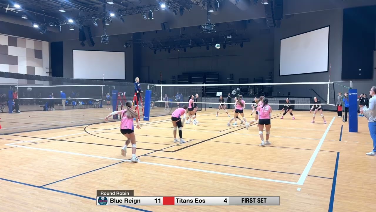 Bugarski Cup Niagara Rapids Blue Reign vs Titans Eos Round Robin Pool C (1st set)