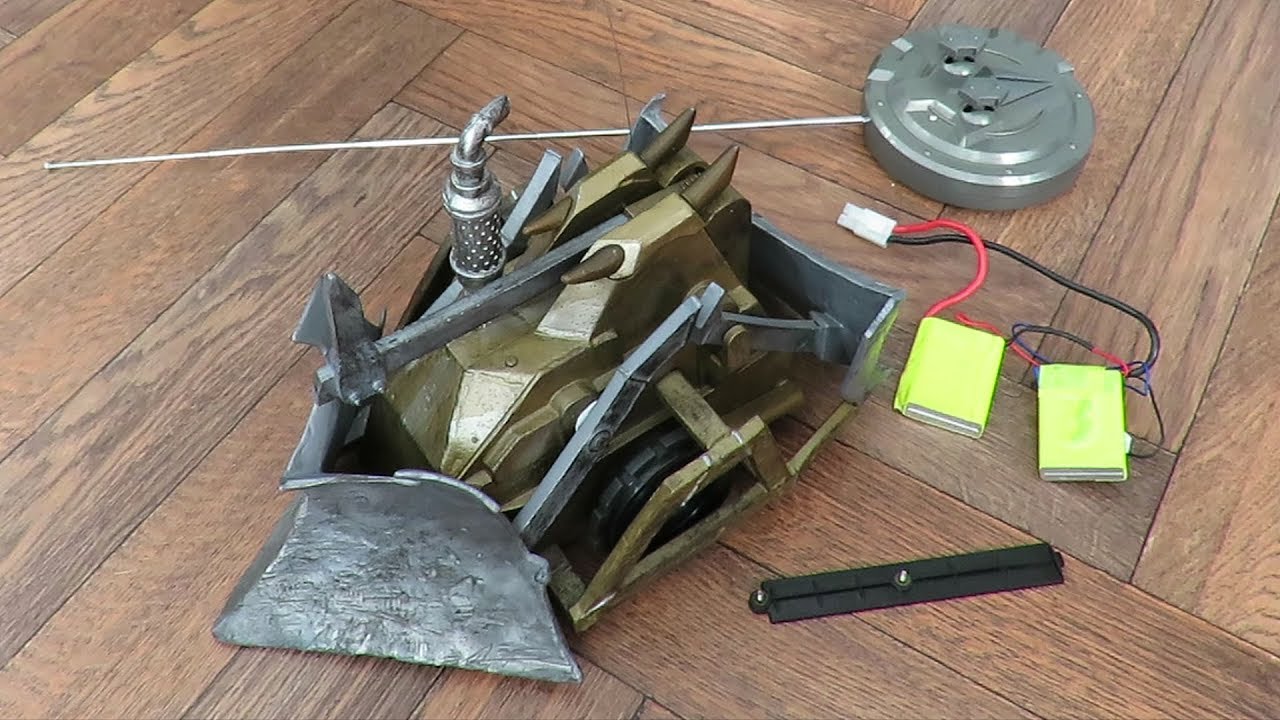 RC Robot Wars Shunt old Charity Shop Find revisited