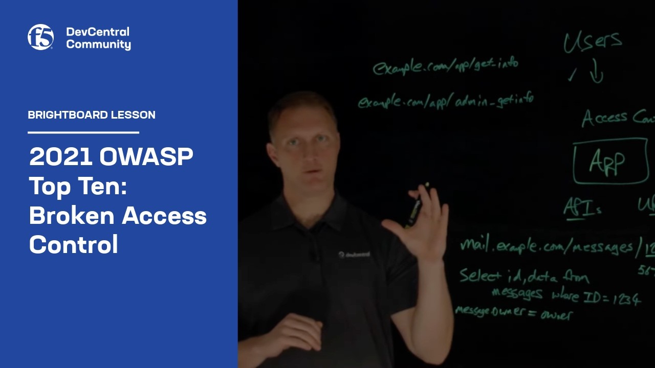 2021 OWASP Top Ten: Broken Access Control