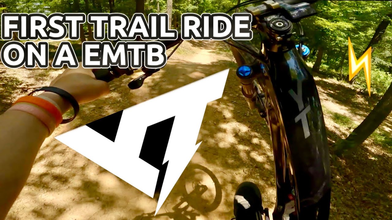 First E-BIKE trail ride