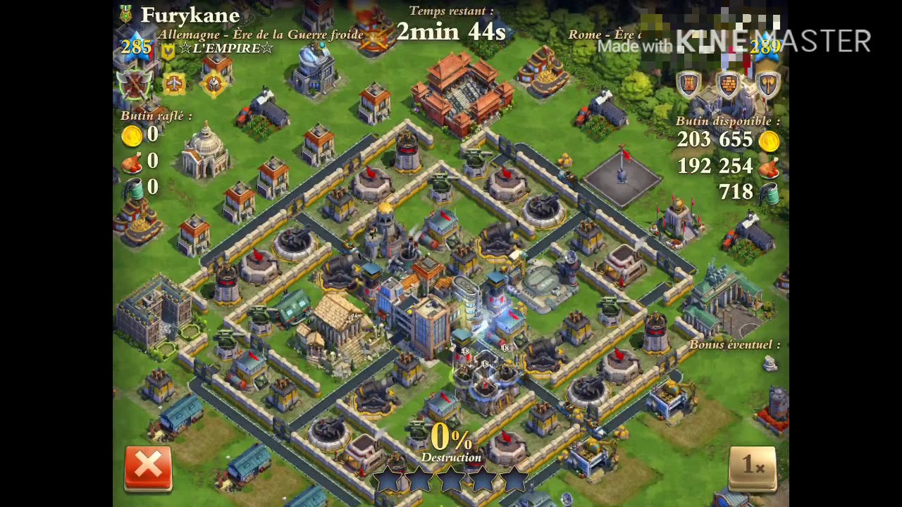 Dominations ww attack Furykane 2O vs 289 3D (Fury style :-)