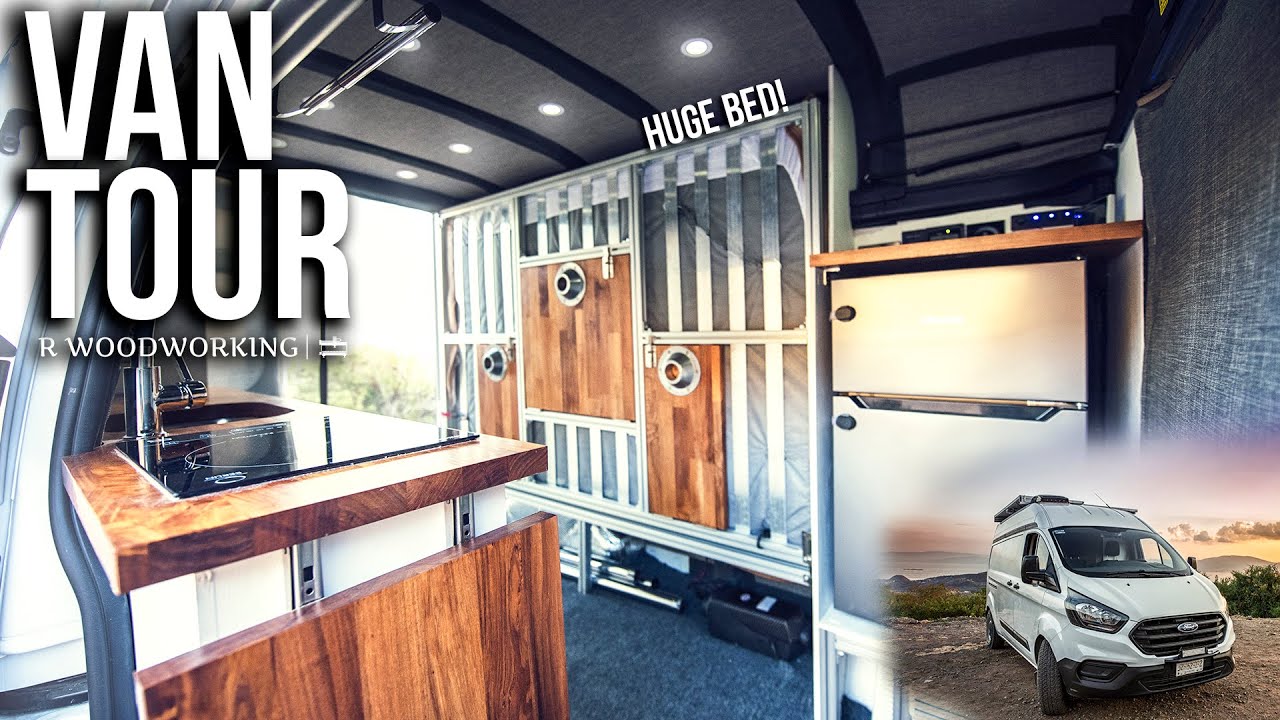 VAN TOUR | FORD TRANSIT 2020 CUSTOM VAN CONVERSION UNDER 10K! #VANLIFE #CUSTOMVAN #VANCONVERSION