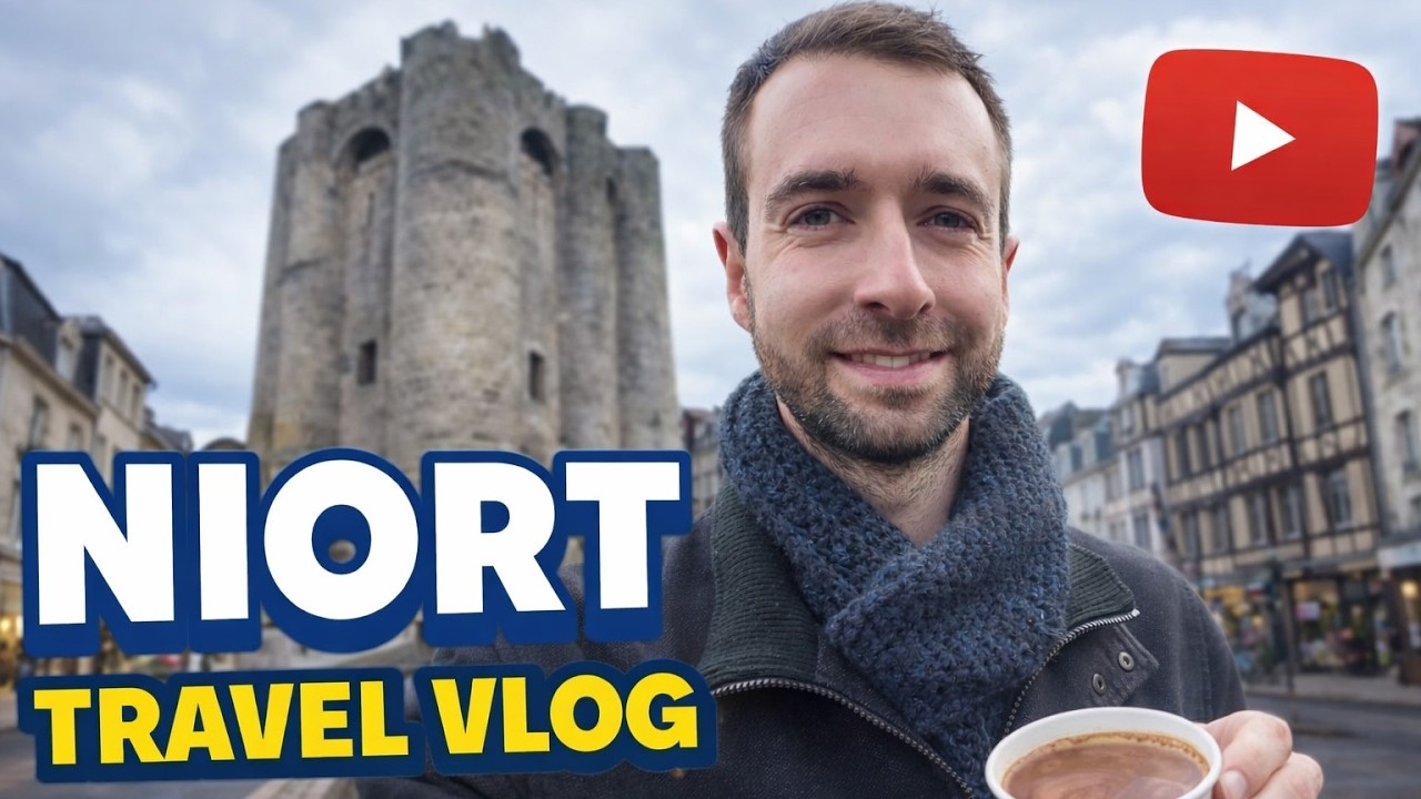 Niort Travel Vlog: A Peaceful French Town complete with Dungeons and Chocolate.
