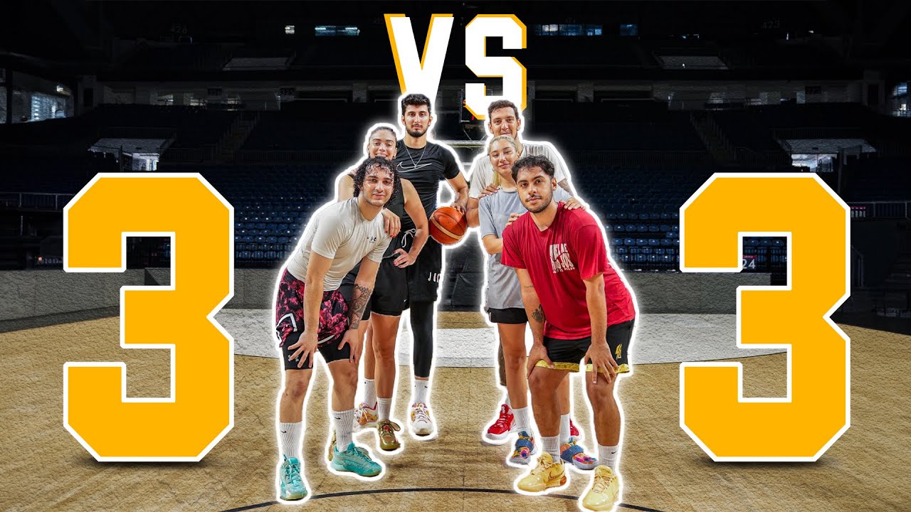 3VS3 🏀 OYNADIK! w/ @speedyy.11 @melisgulcan5 @tarksezgun7852 @mithatcanozalp_