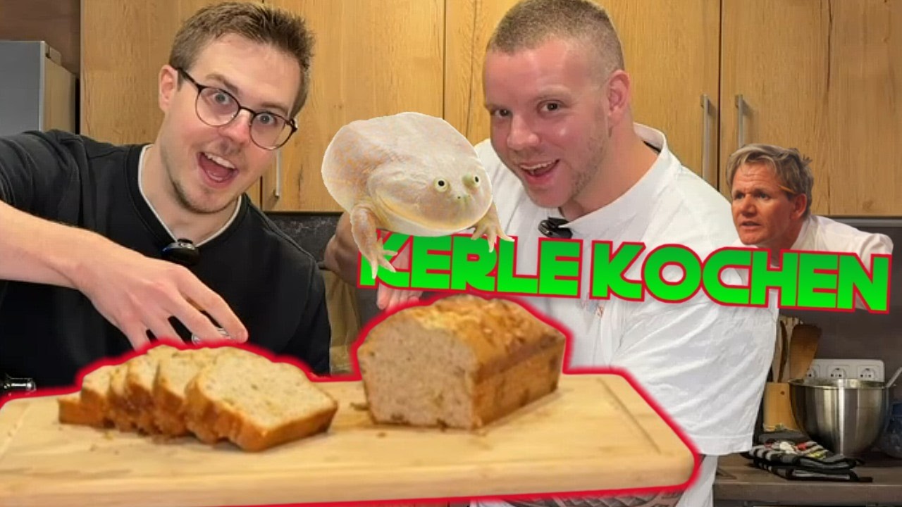 Buben Backen Bananenbrot #kerlekochen