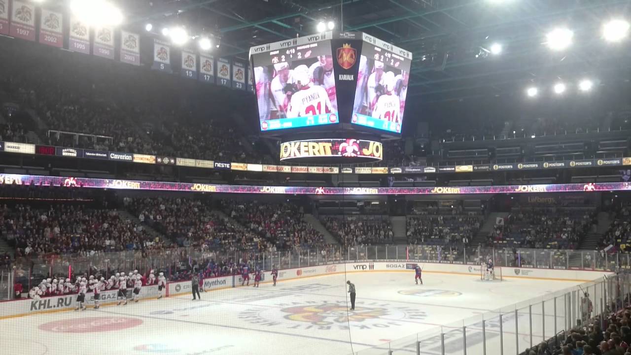 Jokerit Avangard Omsk 3 erän viimeiset  8,5 min 2016
