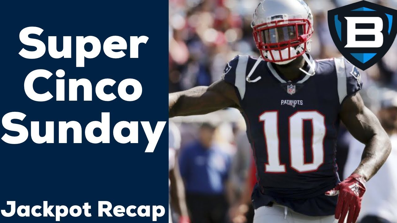 Boom Jackpot Recap: Sunday Cinco