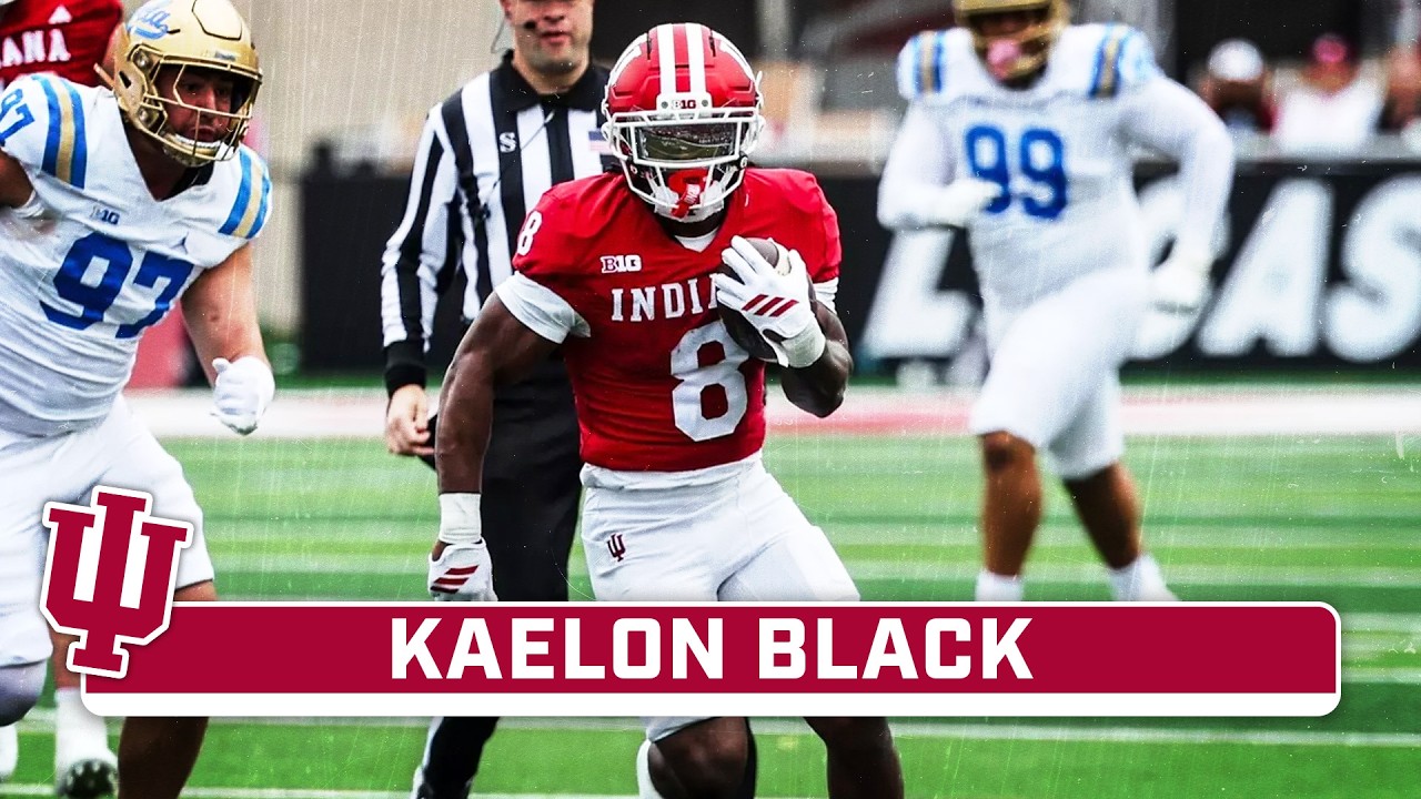 2026 SENIOR HIGHLIGHTS: DB Kaelon Black | Indiana Football