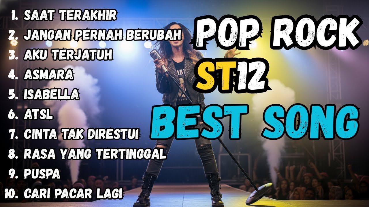 Top 10 Lagu ST12 Cover Slow Rock Santai 2026 – Versi Baper Terbaru