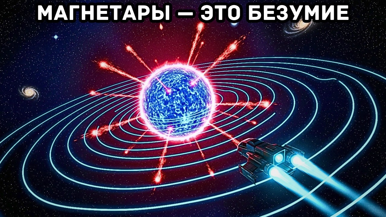 Магнетары: объекты, которые могут стереть вашу кредитную карту с Луны
