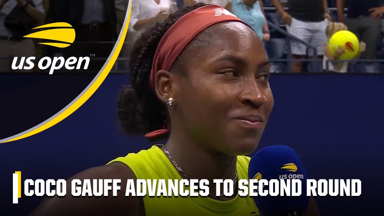 'SLOW' 😅 Coco Gauff jokes about pace-of-play drama after defeating Laura Siegemund | 2023 US Open